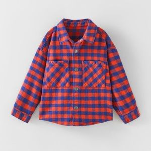 Zara Baby Plaid Overshirt